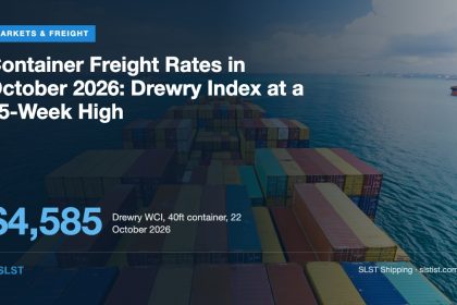 Container Freight Rates in October 2026: Drewry Index at a 15-Week High