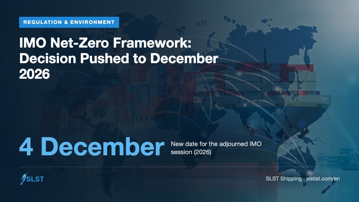 IMO Net-Zero Framework: Decision Pushed to December 2026
