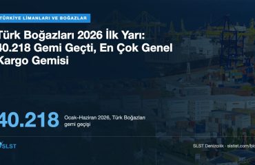 Türk Boğazları 2026 İlk Yarı: 40.218 Gemi Geçti, En Çok Genel Kargo Gemisi Türk Boğazları 2026 İlk Yarı: 40.218 Gemi Geçti, En Çok Genel Kargo Gemisi