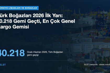 Türk Boğazları 2026 İlk Yarı: 40.218 Gemi Geçti, En Çok Genel Kargo Gemisi