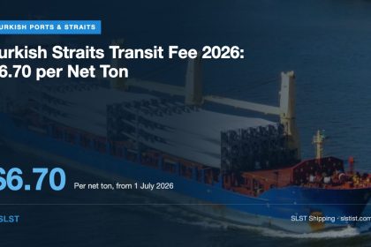 Turkish Straits Transit Fee 2026: $6.70 per Net Ton