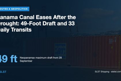 Panama Canal Eases After the Drought: 49-Foot Draft and 33 Daily Transits