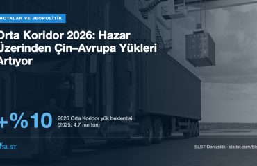 Orta Koridor 2026: Hazar Üzerinden Çin–Avrupa Yükleri Artıyor Orta Koridor 2026: Hazar Üzerinden Çin–Avrupa Yükleri Artıyor