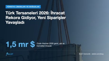 Türk Tersaneleri 2026: İhracat Rekora Gidiyor, Yeni Siparişler Yavaşladı Türk Tersaneleri 2026: İhracat Rekora Gidiyor, Yeni Siparişler Yavaşladı